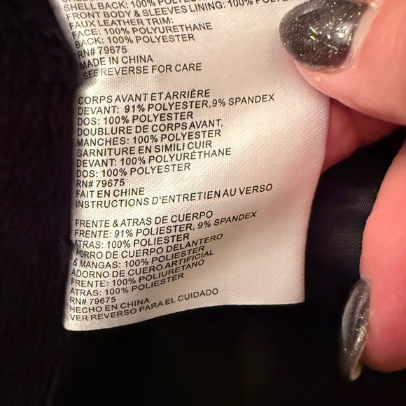 Vintage Michael Kors Black Trench Coat, Size Medium, EUC - Picture 12 of 13